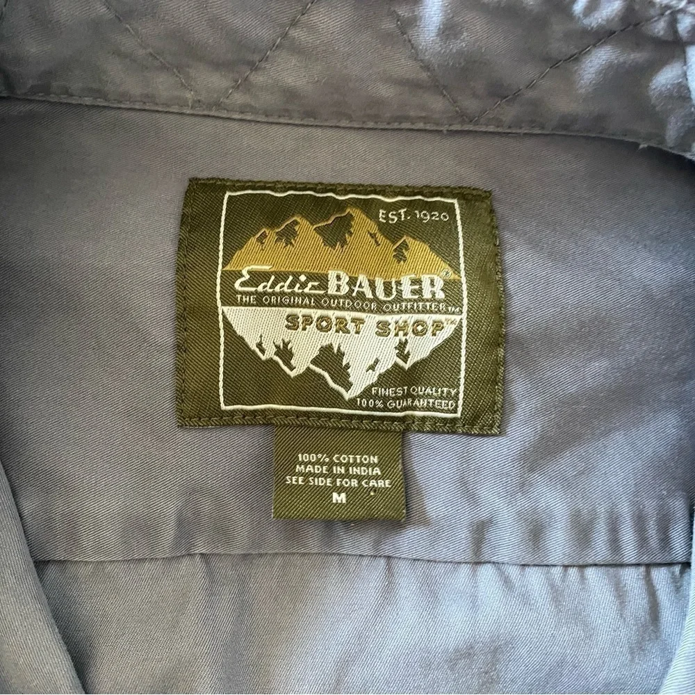 EDDIE Bauer Long Sleeve Shirt Size Medium‎